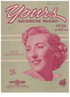 Yours (Quiereme Mucho) (1937) sheet music