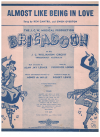 Almost Like Being In Love from 'Brigadoon' 1947 sheet music
