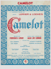 Camelot 1960 sheet music