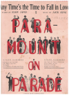 Any Time's The Time To Fall In Love from 'Paramount On Parade' (1930) sheet music