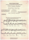 Country Gardens used sheet music