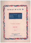 Country Gardens used sheet music
