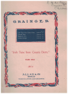 Irish Tune From County Derry used sheet music