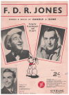 F. D. R. Jones (1938) from 'The Little Dog Laughed' sheet music