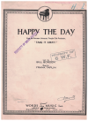 Happy The Day sheet music