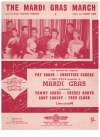 The Mardi Gras March used sheet music