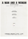 A Man And A Woman (Un Homme et Une Femme) (1966) sheet music
