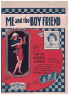 Me And The Boy Friend from 'Little Jessie James' (1924) sheet music