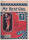 My Best Girl from 'Little Jessie James' (1924) sheet music