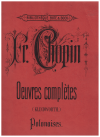 Fr Chopin Oeuvres Completes Polonaises