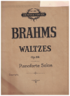 Brahms Waltzes Op.39 Nos.1-16