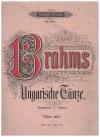 Brahms Ungarische Tanze