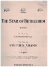 The Star Of Bethlehem in F sheet music