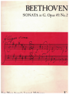 Beethoven Sonata in G Op.49 No.2 sheet music