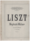 Franz Liszt Mephisto Walzer episode from Lenau's 'Faust' sheet music