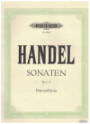 Handel Sonaten No. 1-3 fur Flote und Klavier