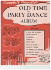 Campbell Connelly's Old Time And Party Dance Album for piano (1953) used book for sale in Australian second hand music shop