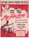 On The Street Where You Live from 'My Fair Lady' (1956) sheet music