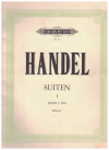 Handel Suiten fur Klavier Book I Nos.I-VIII sheet music