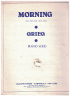 Edvard Grieg piano sheet music