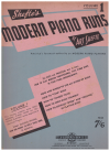 Shefte's Modern Piano Runs Volume 1 by Art Shefte (1948) used book for sale in Australian second hand music shop