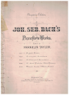 Bach French Suites sheet music