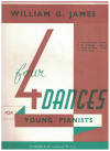 Four Dances For Young Pianists sheet music