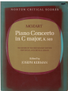 Mozart Piano Concerto in C Major K.503 study score