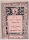 Samuel Coleridge-Taylor Four Characteristic Waltzes Op.22 sheet music