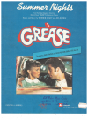 Summer Nights used sheet music
