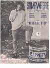 Somewhere from West Side Story used sheet music