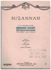 Suzannah 1936 sheet music