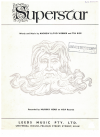 Superstar (Jesus Christ Superstar) from 'Hair' (1969) used sheet music