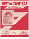 West Of Zanzibar (Jambo) used sheet music