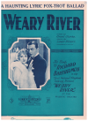 Weary River sheet music
