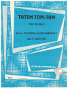 Totem Tom-Tom from 'Rose Marie' (1924) sheet music