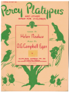 Percy Platypus And Other Songs For Children