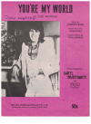 You're My World (Il Mio Mondo) (1964) used sheet music