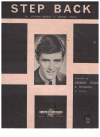Step Back (1966) Johnny Young and Kompany used sheet music