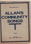 Allan's Community Songs Volume 3