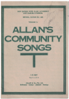 Allan's Community Songs Volume 2