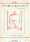 March Of The Boy Scouts (Boy Scout March) used sheet music