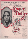 Who'll Buy My Violets (La Violetera) (1923) sheet music