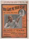You Gave Me Your Heart (So I Gave You Mine) sheet music