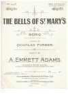 The Bells Of St Mary's 1917 sheet music