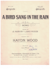 A Bird Sang In The Rain sheet music