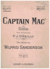 Captain Mac' (1915) sheet music