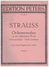 Strauss Orchestral Studies for Woodwind Ensemble Book 1