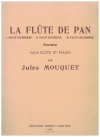 Jules Mouquet La Flute de Pan Sonata Op.15 for Flute and Piano