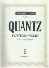 Quantz Floten-Konzert in G Major for Flute and Piano sheet music